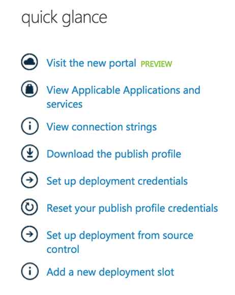 click on Add a New Deployment Slot